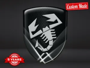 Fiat Abarth Autoadhesiva Calcomanía Calidad Gama Alta Etiquetas 